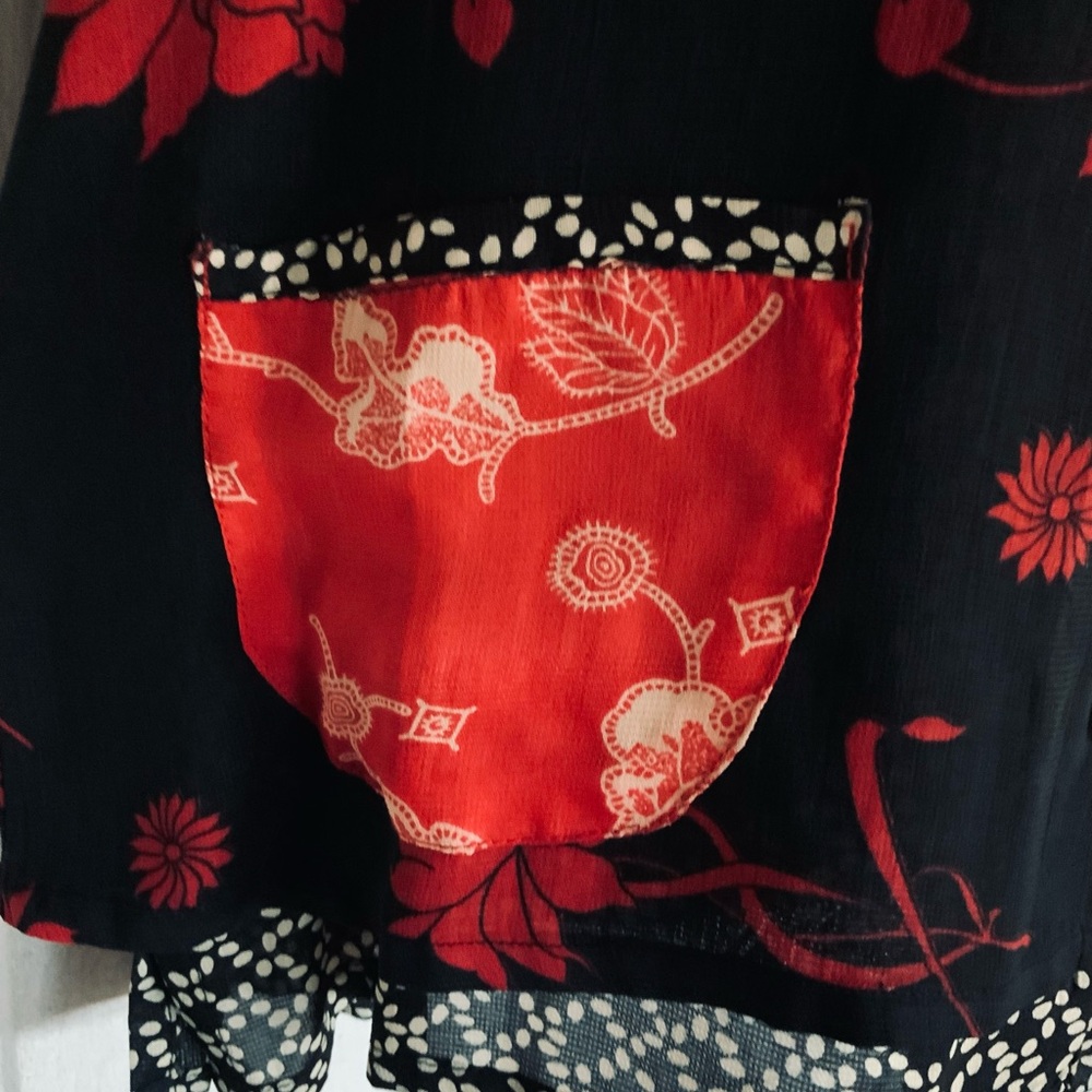 Vintage…CACHE..blouse - Picture 4 of 9